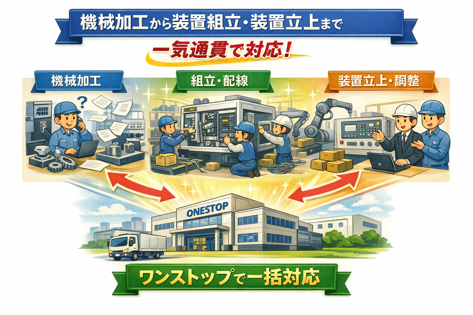 リードタイム短縮と設備ROI向上