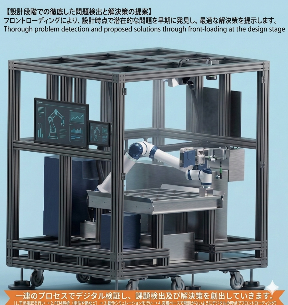 設計段階での問題検出とROI最適化提案