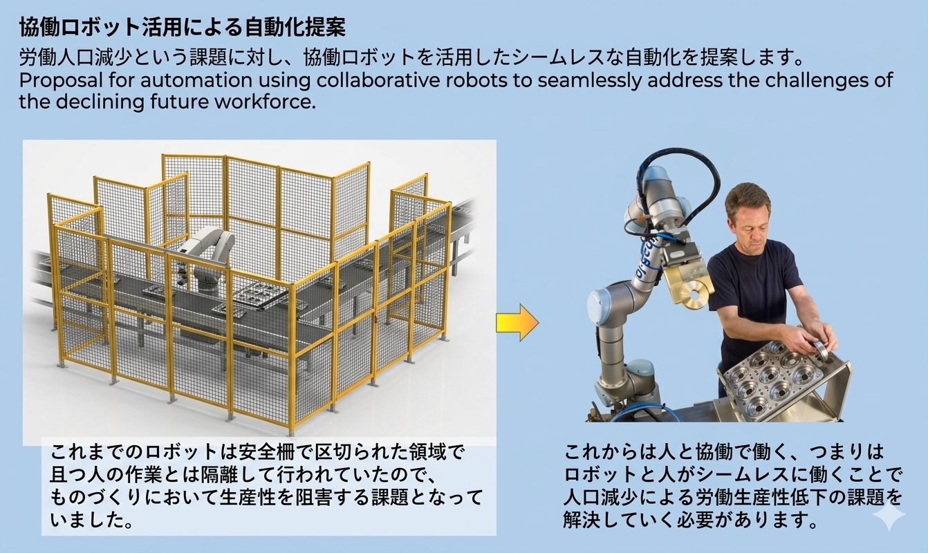 協働ロボットを活用したROI最適化自動化提案